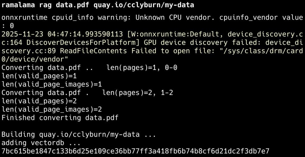 RAG workflow showing how a question is retrieved from a vector database and augmented into the LLM prompt